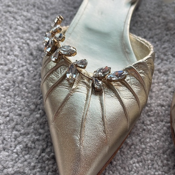 Sarah flint flats - used good condition size 39 1/2. Handmade in Italy - Picture 3 of 10